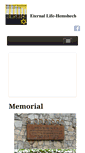 Mobile Screenshot of eternallifehemshech.org